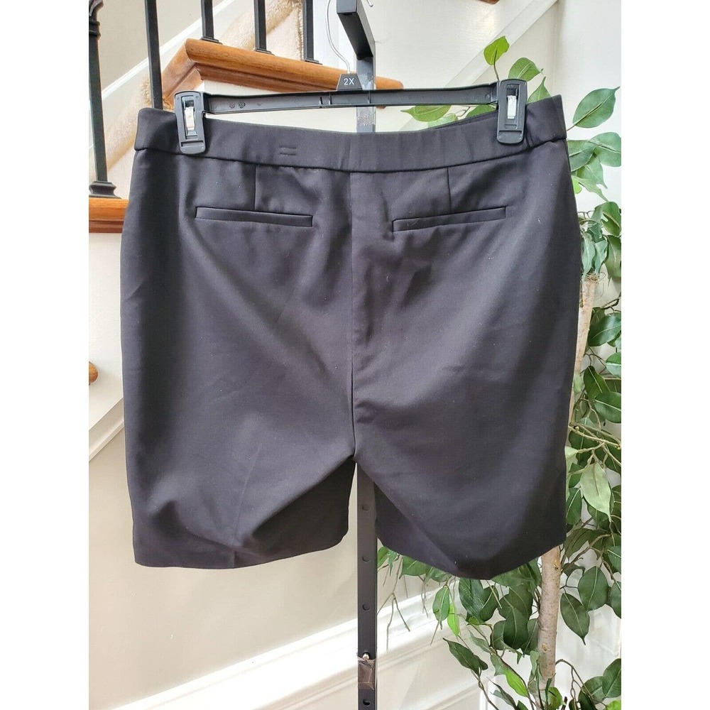 Rafaella Women's Solid Black Cotton Button Mid Ri… - image 5